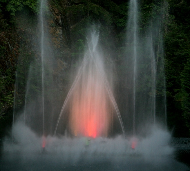 Description: colorful water fountain 